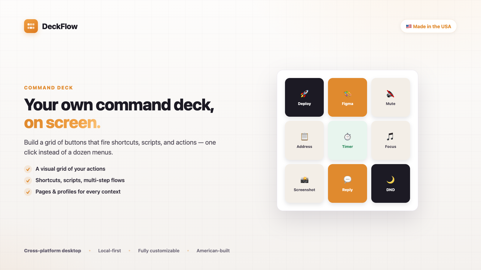 DeckFlow — overview