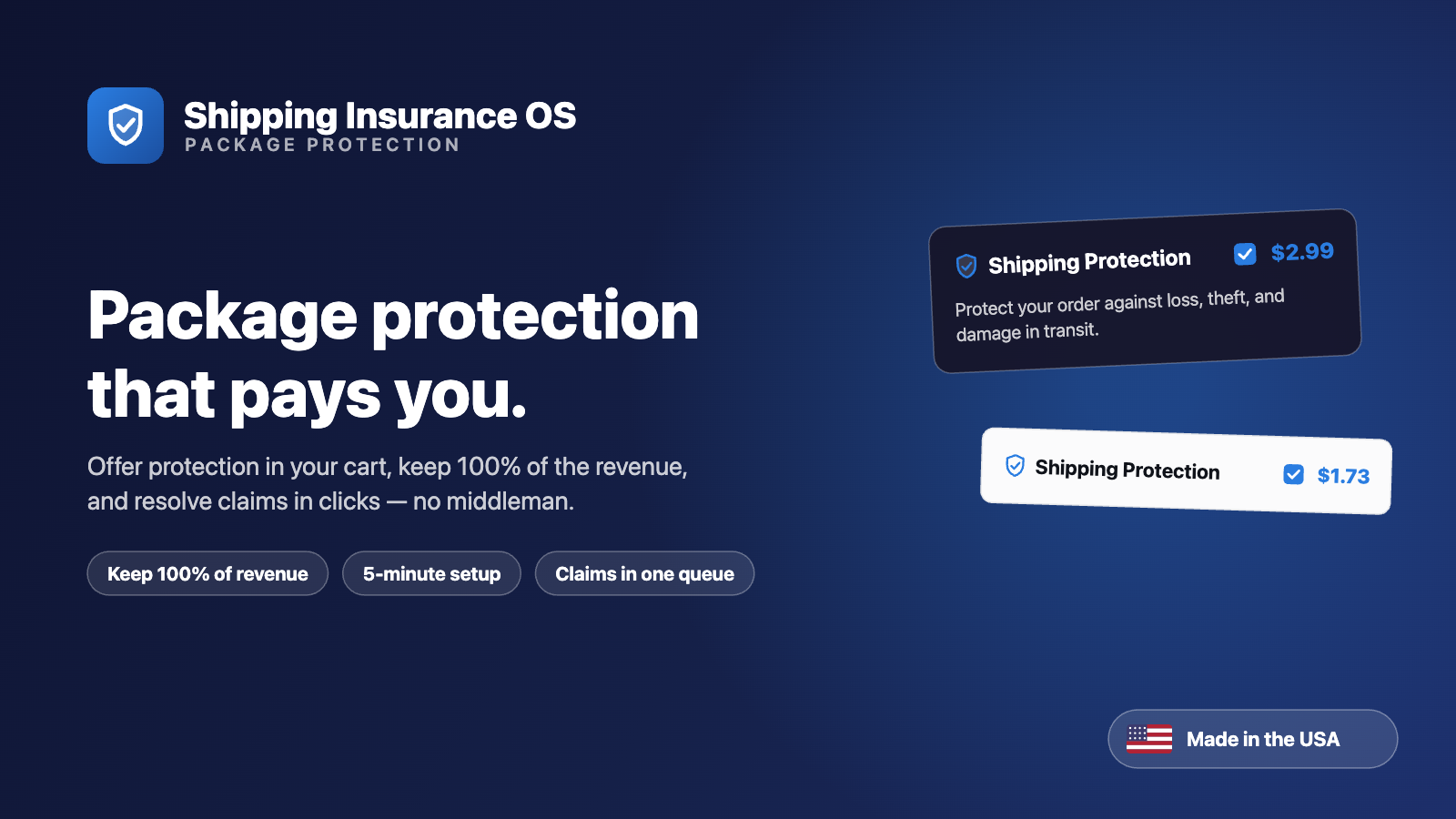 Shipping Insurance OS — overview