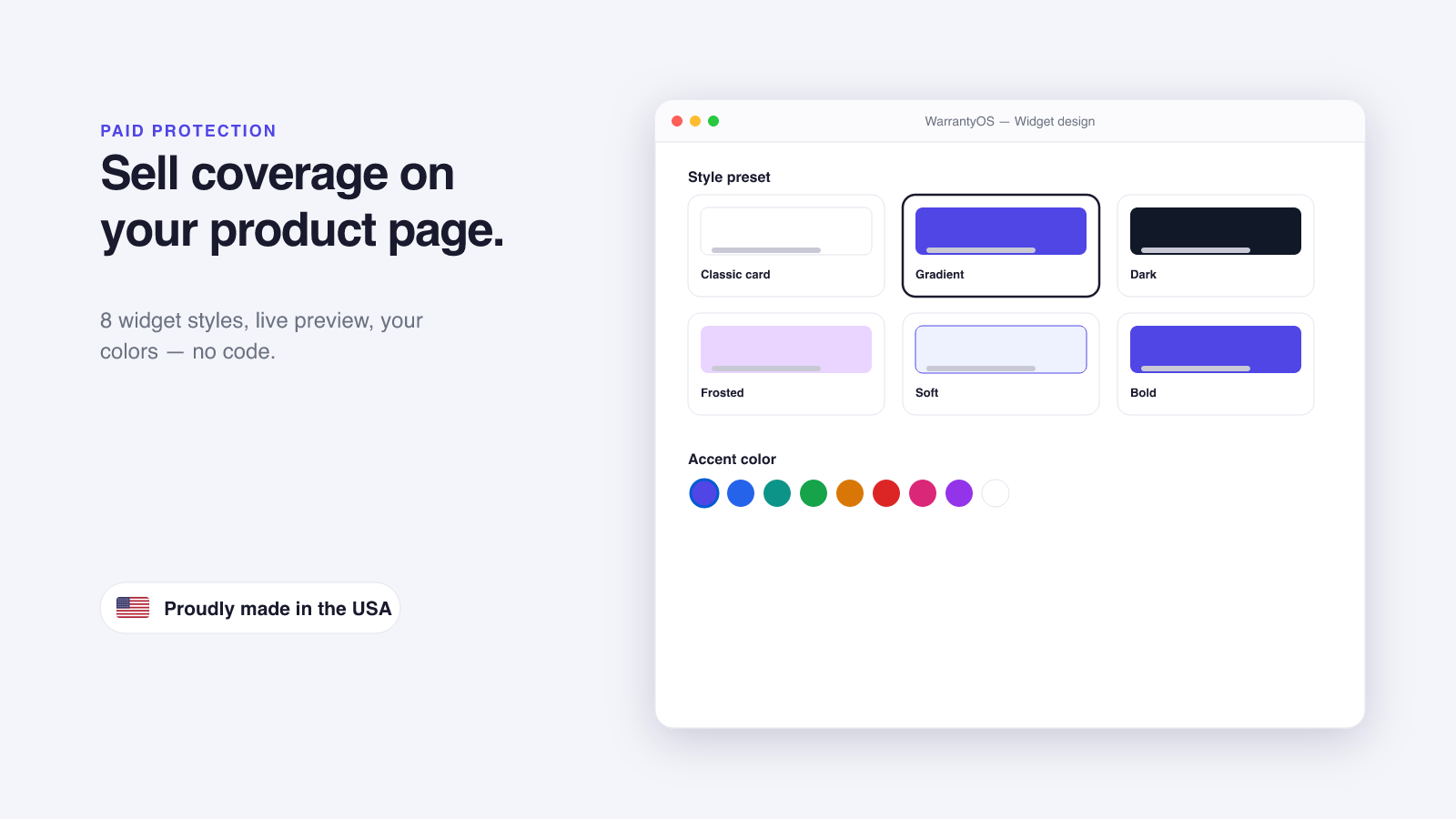 Widget designer